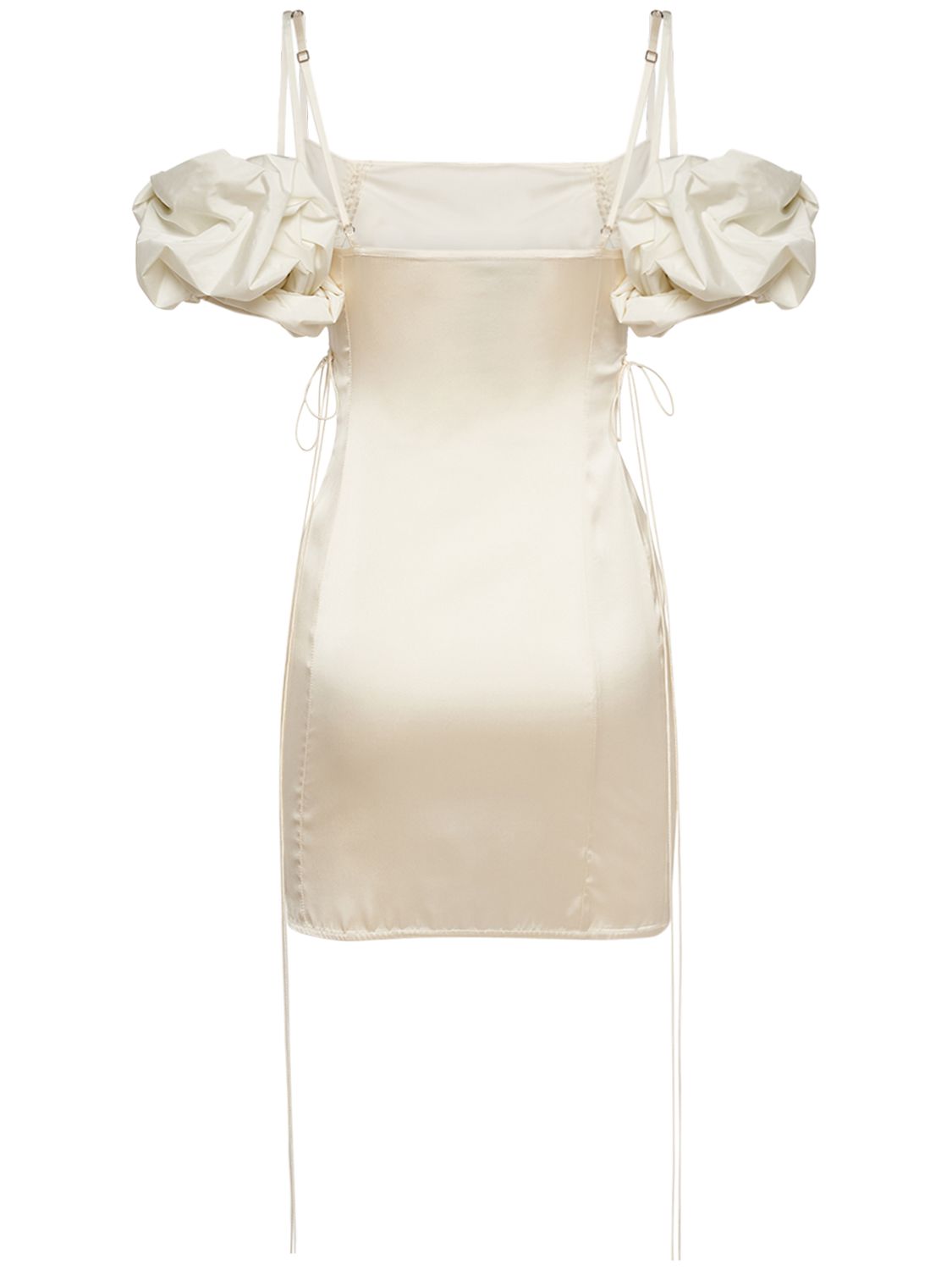 Jacquemus La Mini Robe Chouchou satin mini dress