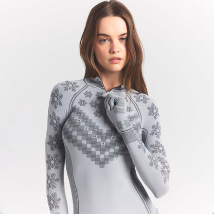 Skims First Layers Half Zip Long Sleeve