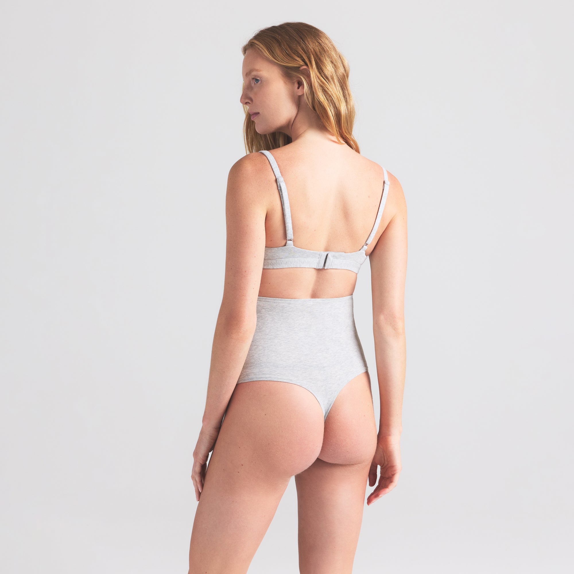 Cotton Jersey Maternity High-waisted Thong