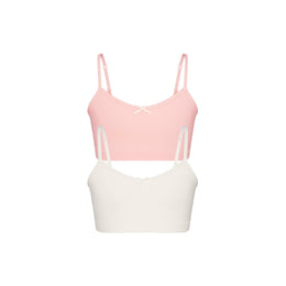 Cotton Seamless Juniors Bralette 2-pack