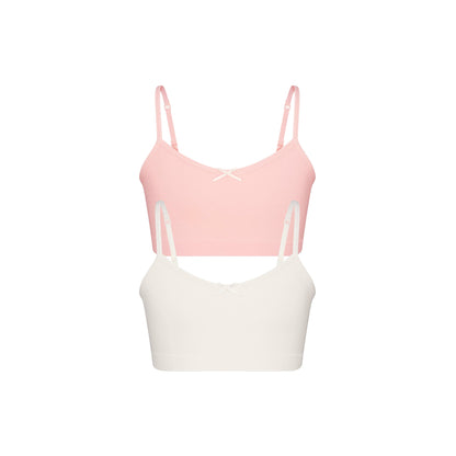 Cotton Seamless Juniors Bralette 2-pack
