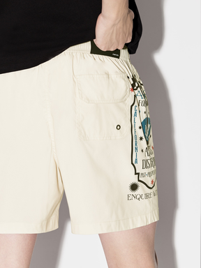 Amiri Fortune Swim Shorts in Birch