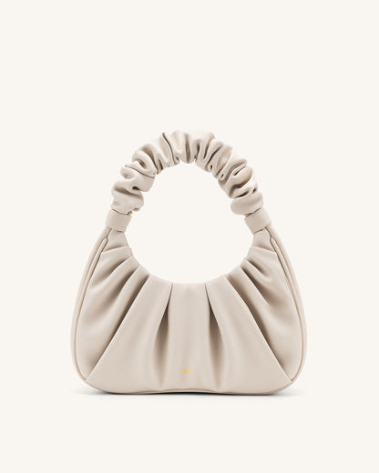 Gabbi Ruched Hobo Handbag - Pink