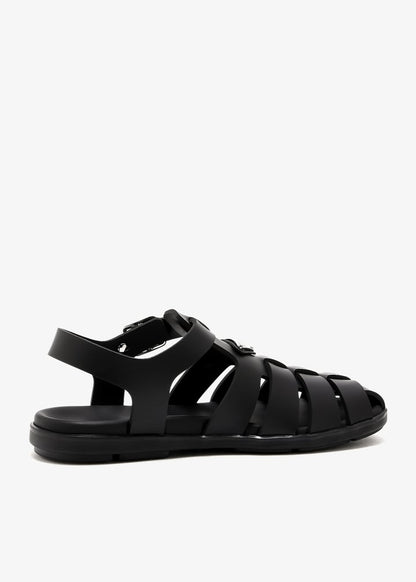 Prada Rubber fisherman sandals