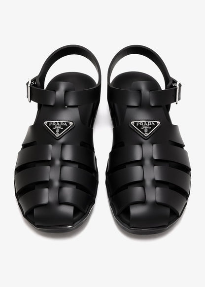 Prada Rubber fisherman sandals