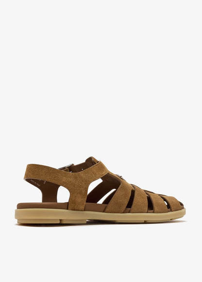 Prada Suede fisherman sandals