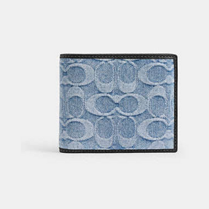 3-In-1 Wallet In Loved Signature Denim