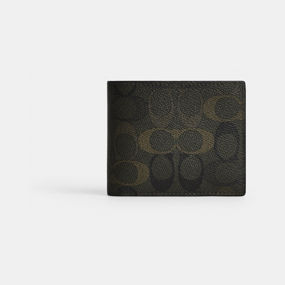 3-In-1 Wallet In Signature Camo Print