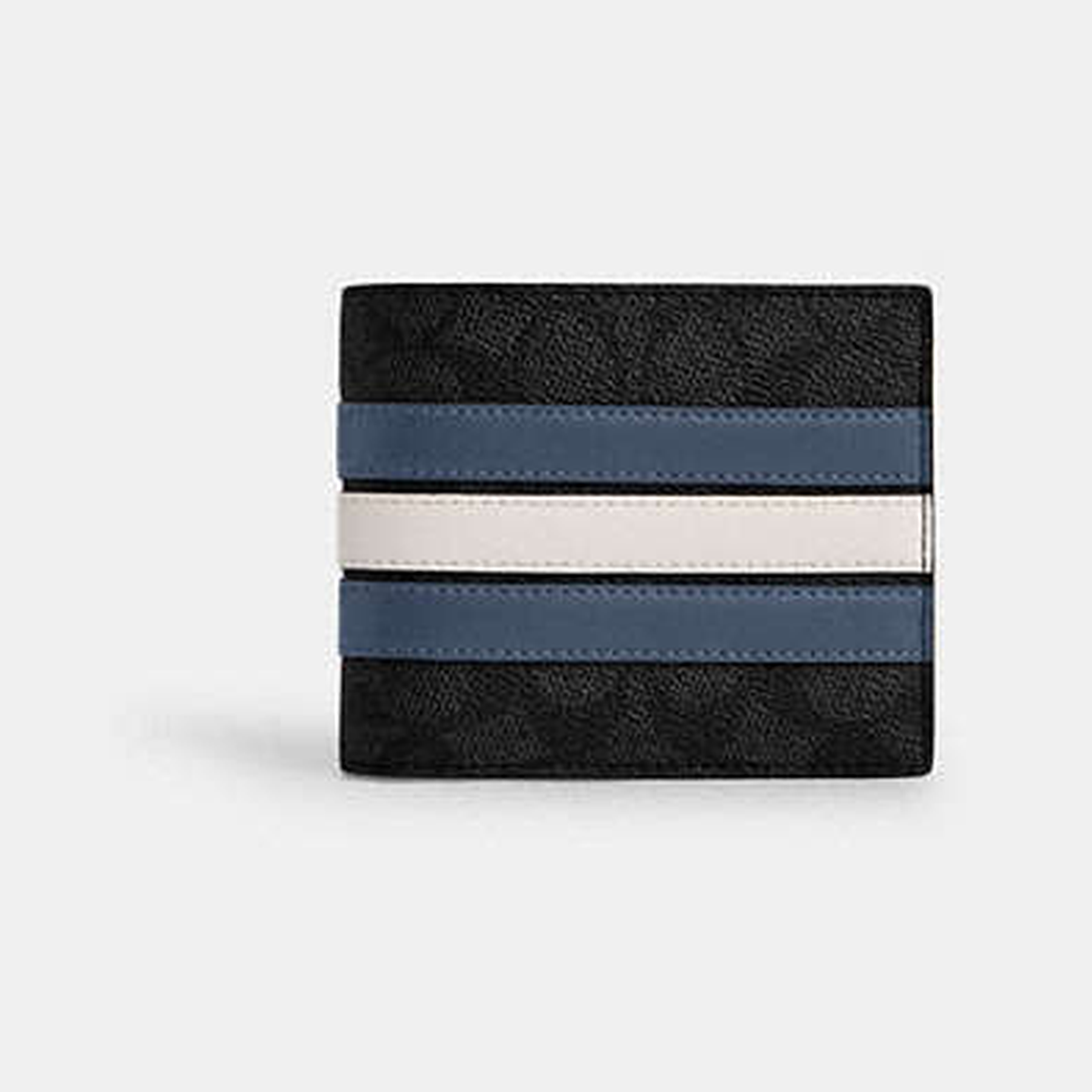 3-In-1 Wallet In Signature Canvas With Varsity Stripe