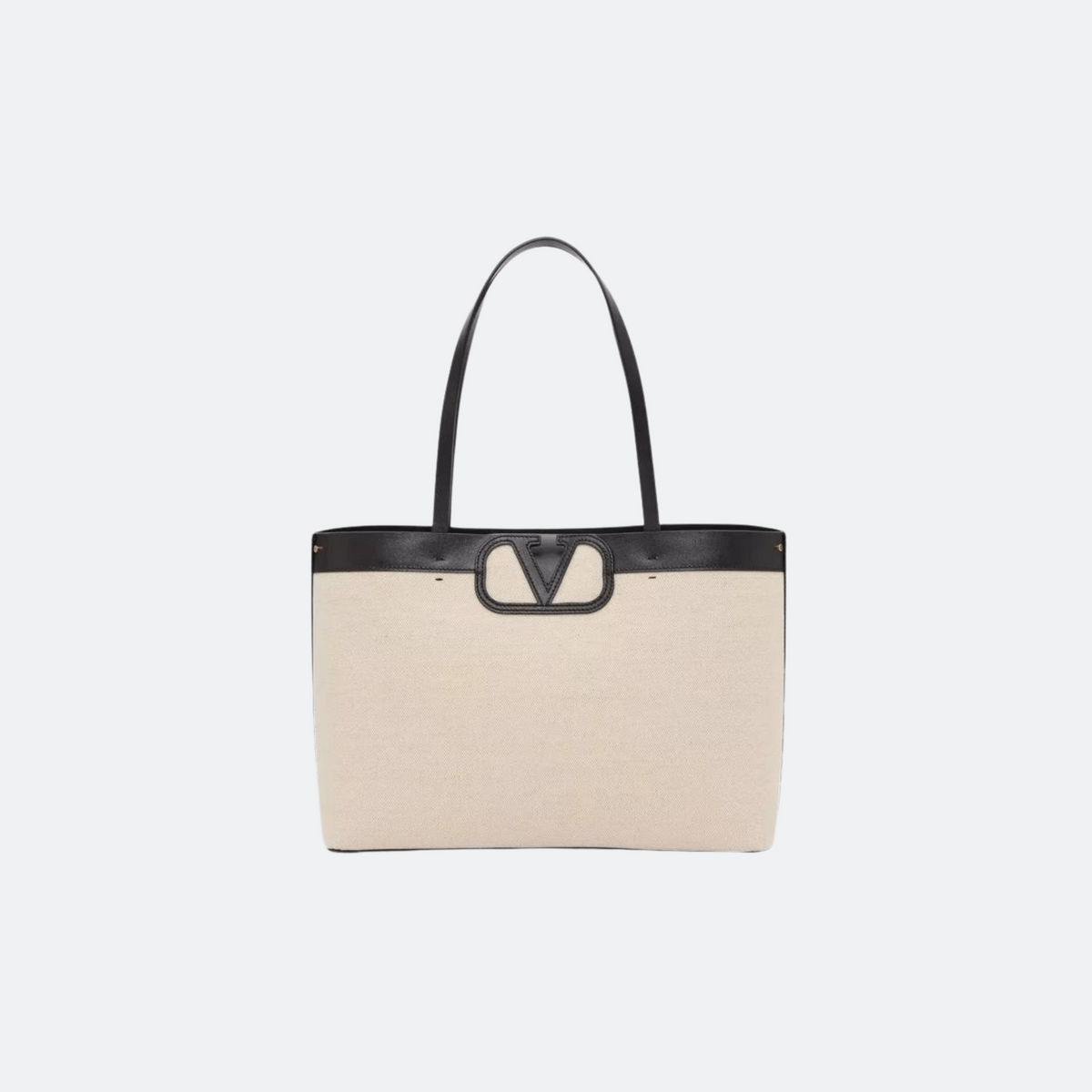 Valentino Garavani VLogo Canvas Tote Bag