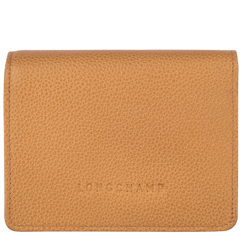 Le Foulonné Wallet Walnut - Leather