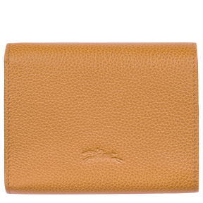 Le Foulonné Wallet Walnut - Leather