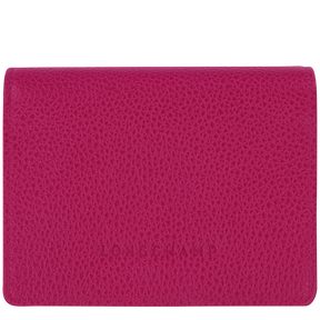 Le Foulonné Wallet Beetroot - Leather