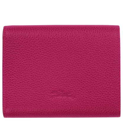 Le Foulonné Wallet Beetroot - Leather