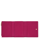 Le Foulonné Wallet Beetroot - Leather