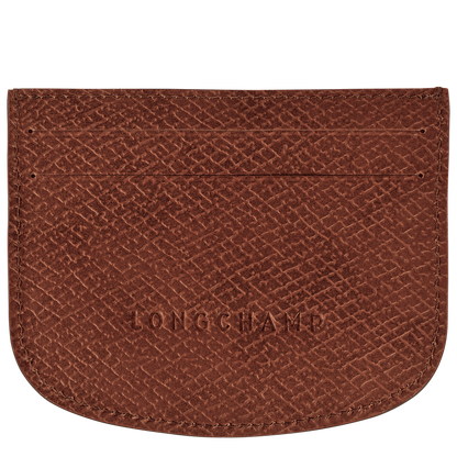 Épure Card holder Brown - Leather