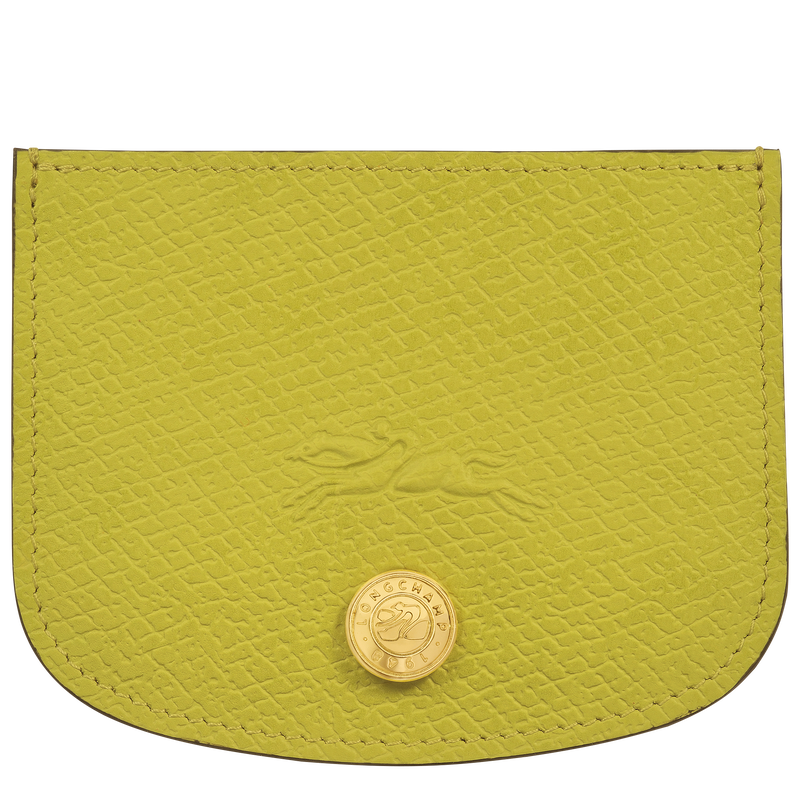 Épure Card holder Kiwi Green - Leather