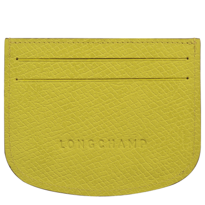 Épure Card holder Kiwi Green - Leather