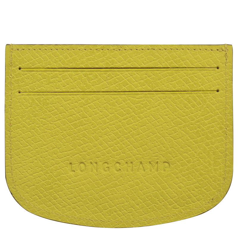Épure Card holder Kiwi Green - Leather
