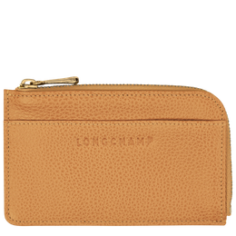 Le Foulonné Card holder Walnut - Leather