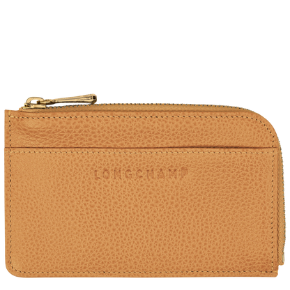 Le Foulonné Card holder Walnut - Leather