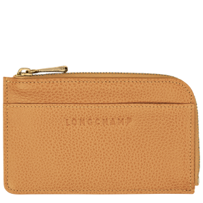 Le Foulonné Card holder Walnut - Leather