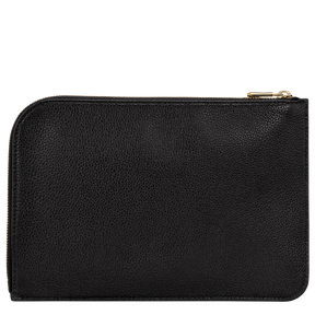 Le Foulonné Pouch Black - Leather