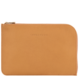 Le Foulonné Pouch Walnut - Leather