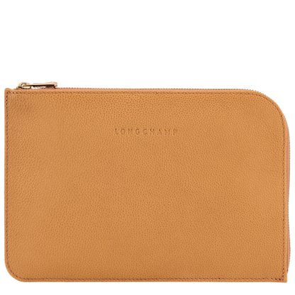 Le Foulonné Pouch Walnut - Leather