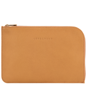 Le Foulonné Pouch Walnut - Leather