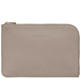 Le Foulonné Pouch Turtledove - Leather