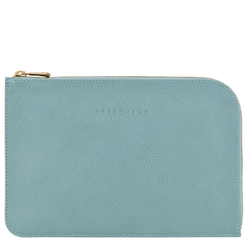 Le Foulonné Pouch Eucalyptus - Leather