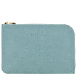 Le Foulonné Pouch Eucalyptus - Leather
