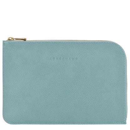 Le Foulonné Pouch Eucalyptus - Leather