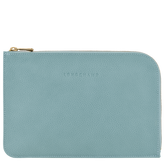 Le Foulonné Pouch Eucalyptus - Leather