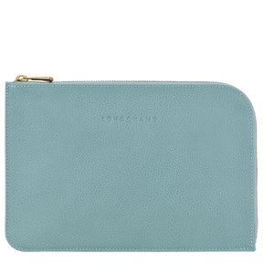 Le Foulonné Pouch Eucalyptus - Leather
