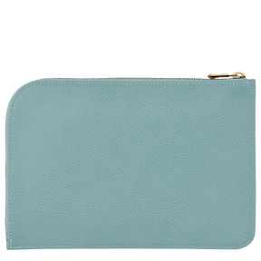 Le Foulonné Pouch Eucalyptus - Leather