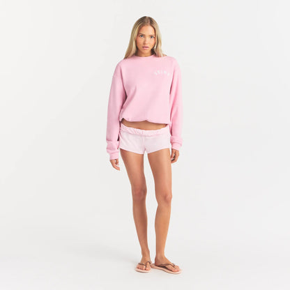Cotton Fleece Logo Classic Crewneck
