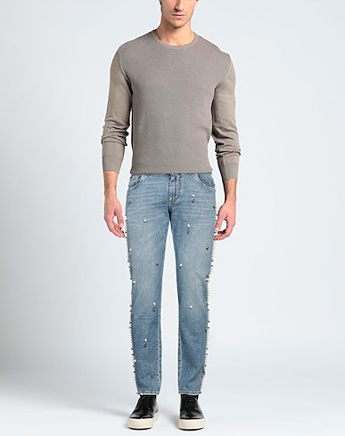 DOLCE&GABBANA DENIM TROUSERS