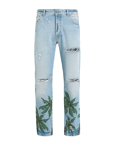 PALM ANGELS DENIM TROUSERS