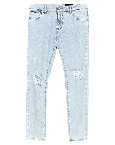 DOLCE&GABBANA DENIM TROUSERS