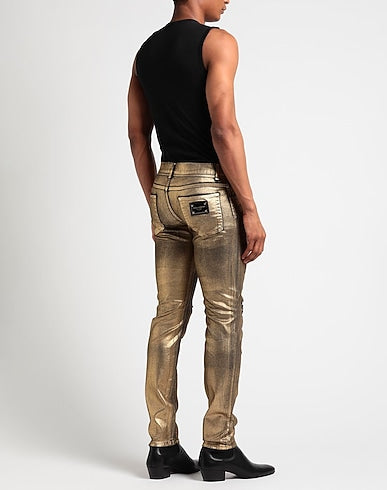 DOLCE&GABBANA DENIM TROUSERS