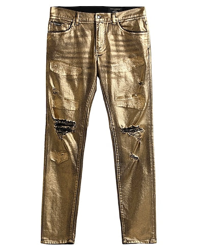 DOLCE&GABBANA DENIM TROUSERS