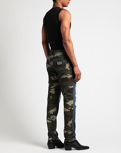 DOLCE&GABBANA DENIM TROUSERS