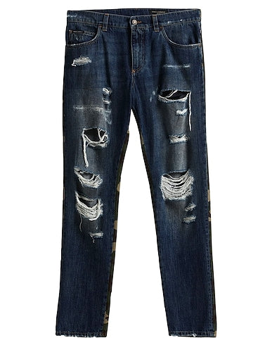 DOLCE&GABBANA DENIM TROUSERS