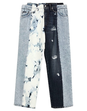 DOLCE&GABBANA DENIM TROUSERS