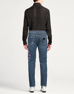 DOLCE&GABBANA DENIM TROUSERS