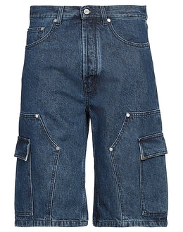 PALM ANGELS DENIM SHORTS