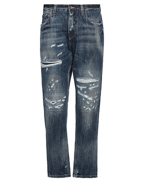 DOLCE&GABBANA DENIM TROUSERS