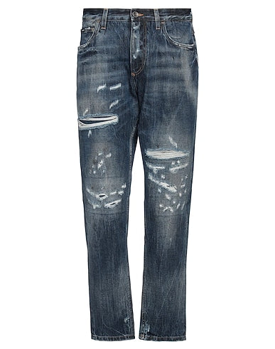 DOLCE&GABBANA DENIM TROUSERS